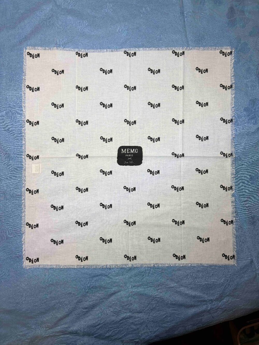 Memo Paris x Jean Jullien Odéon Cotton Scarf Bandana
